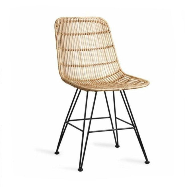 HKliving Rattan Dining Chair Natural