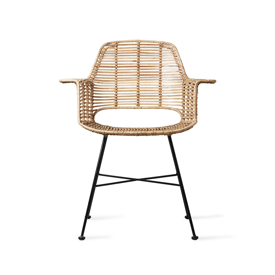 HKliving Rattan Tub Chair Natural