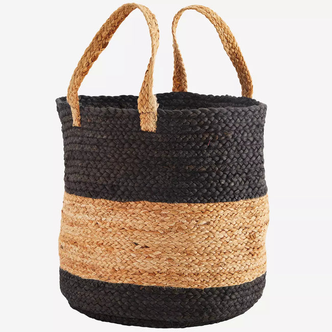 Jute Basket With Handles