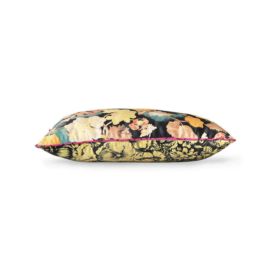HKliving Printed Satin Cushion Retro (25x40)