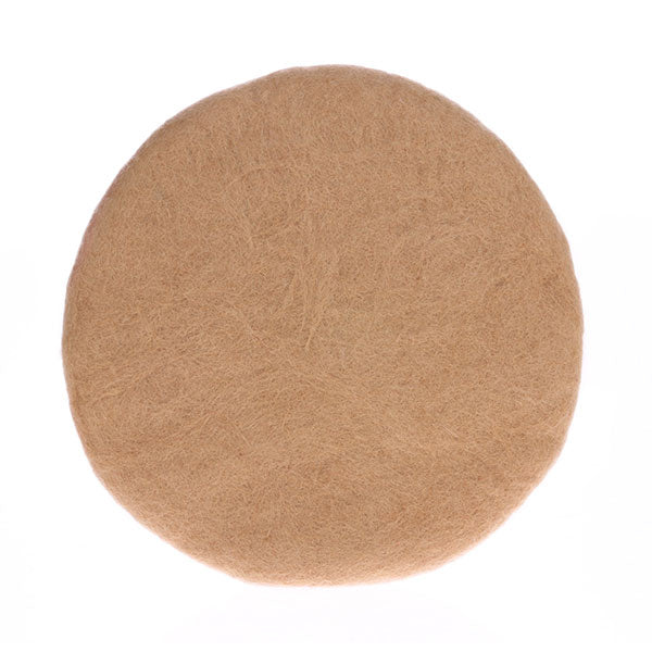 HKliving Felt Seat Pad Camel
