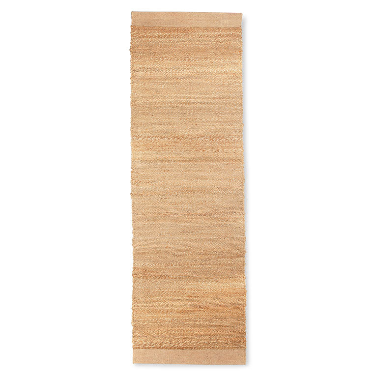 HKliving Woven Hemp Runner Rug (60x200)