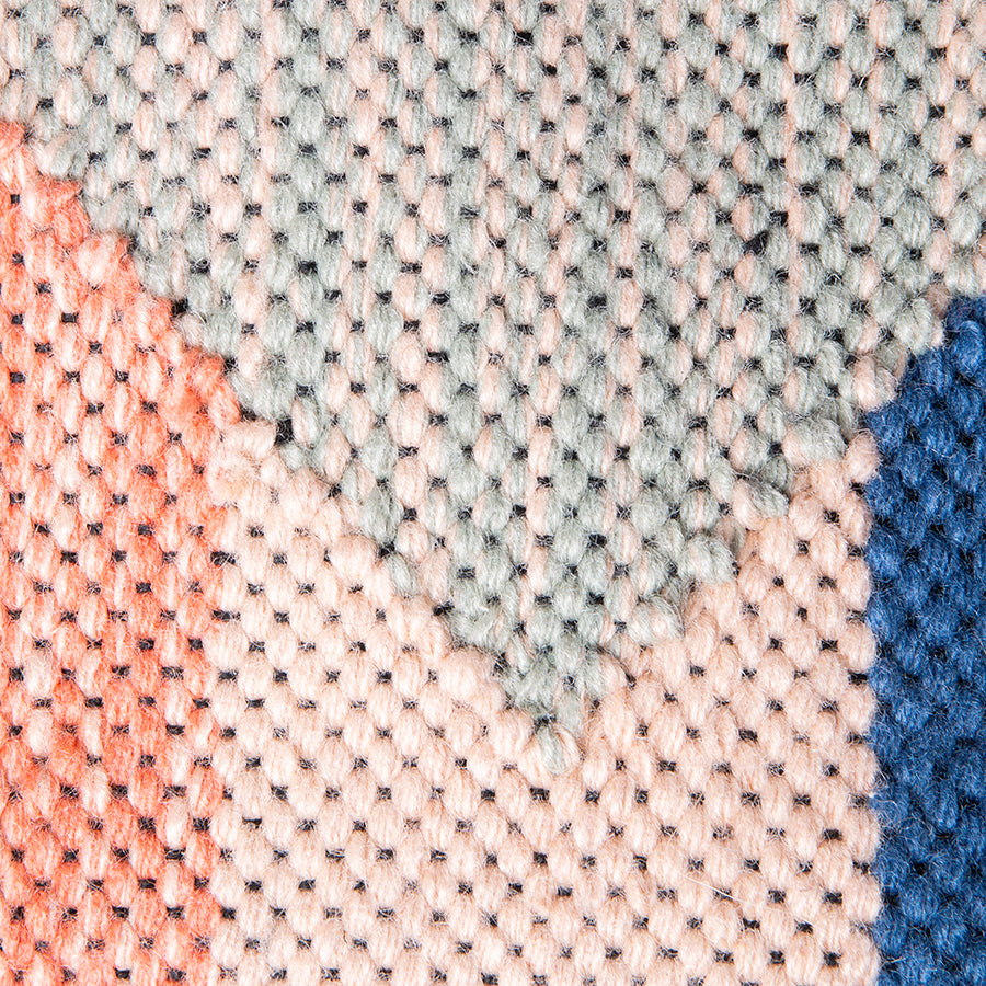 HKliving Hand Woven Indoor/ Outdoor Rug Multicolour (120x180)