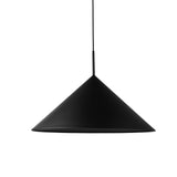 HKliving Metal Triangle Pendant Lamp L Matt Black