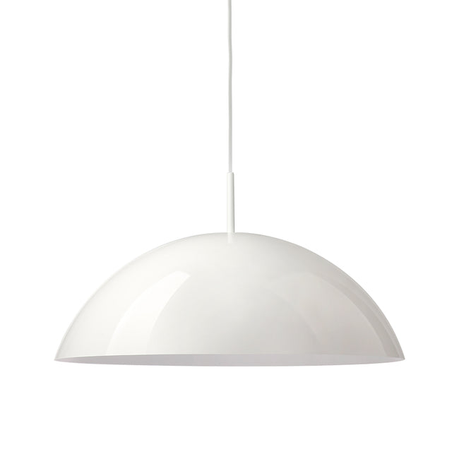 HKliving Acrylic Cupola Hanging Lamp White