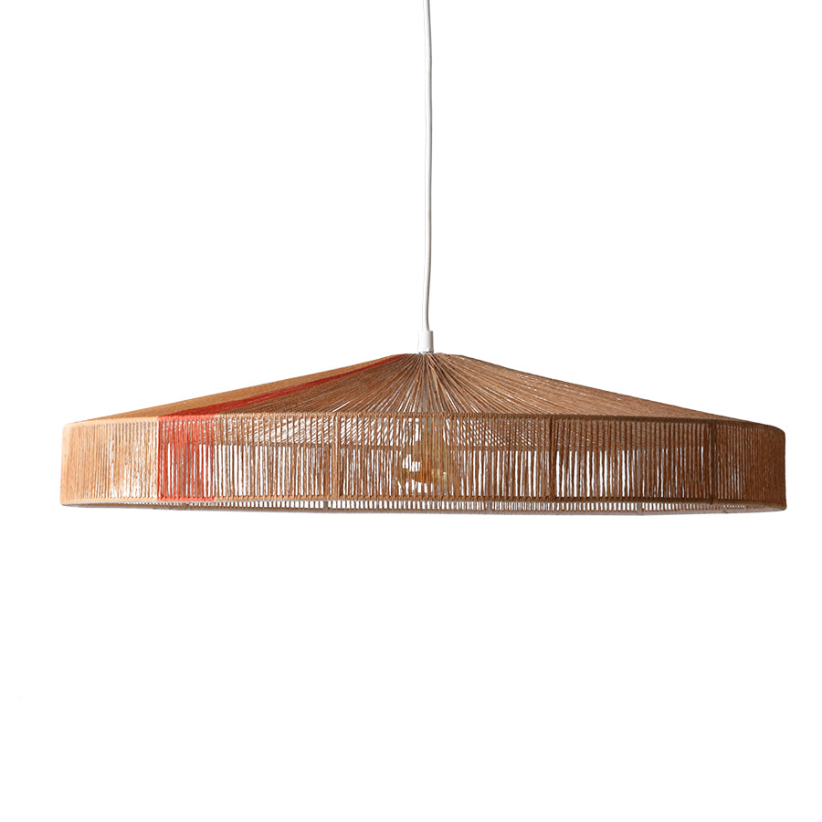 HKliving Pendant Rope Lamp Terra Shades