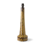 HKliving Retro Stoneware Lamp Base Mustard
